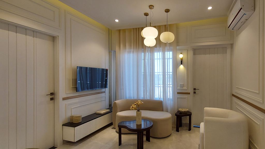 Peace Apartments commercial showroom