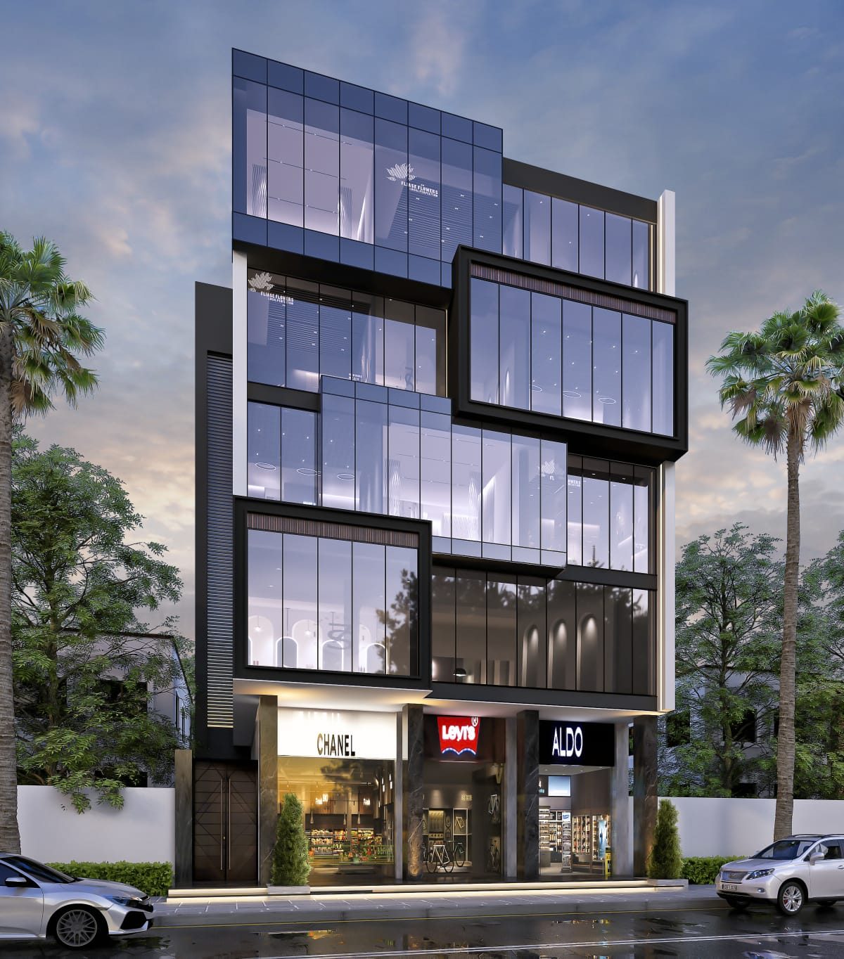 Voco Tower Commercial Floor — 2,188.53 Sq Ft, 2nd or 3rd Floor, Pre-Booking
